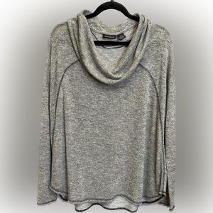 DNKY Cowel Neck Sweater with Gold Thread